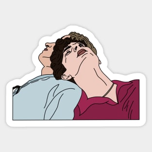 Elio and Oliver Sticker